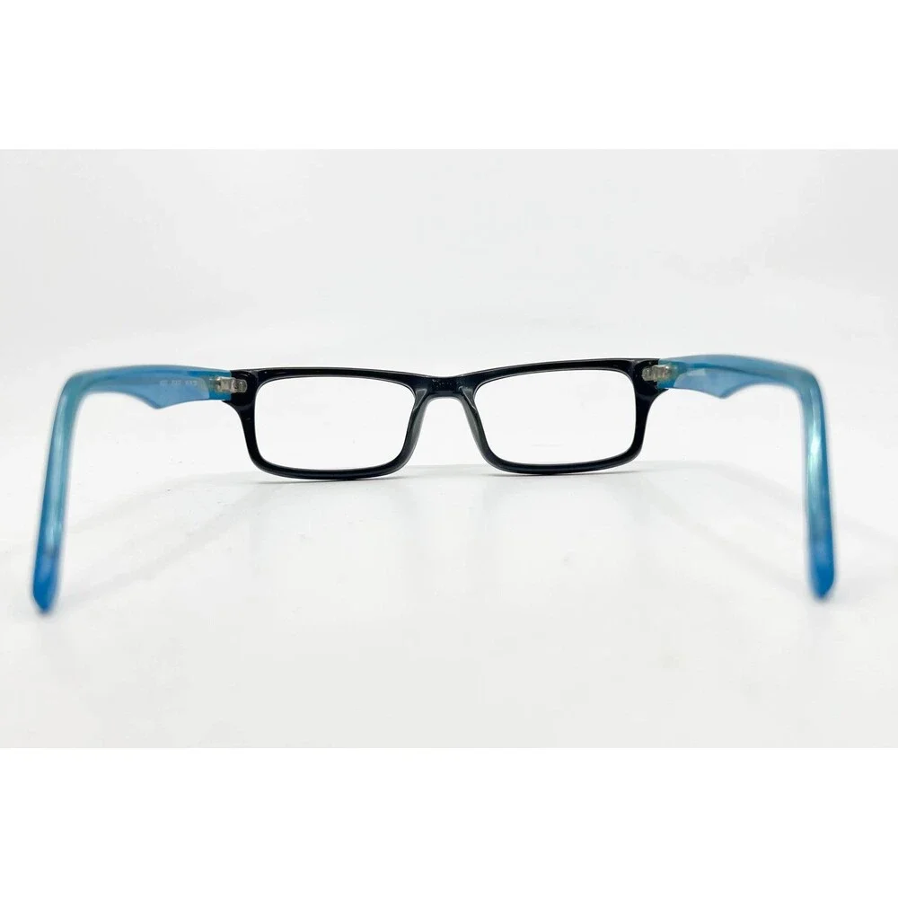 Converse K003 Black Blue Rectangular Eyeglasses Frames 45-16-130 Kids Youth
